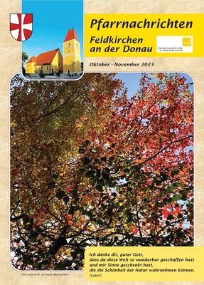 Pfarrnachrichten Oktober -November 2025