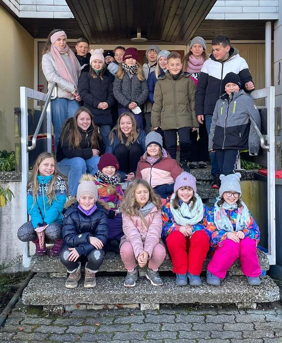 Ministranten wünschen gutes Neues Jahr