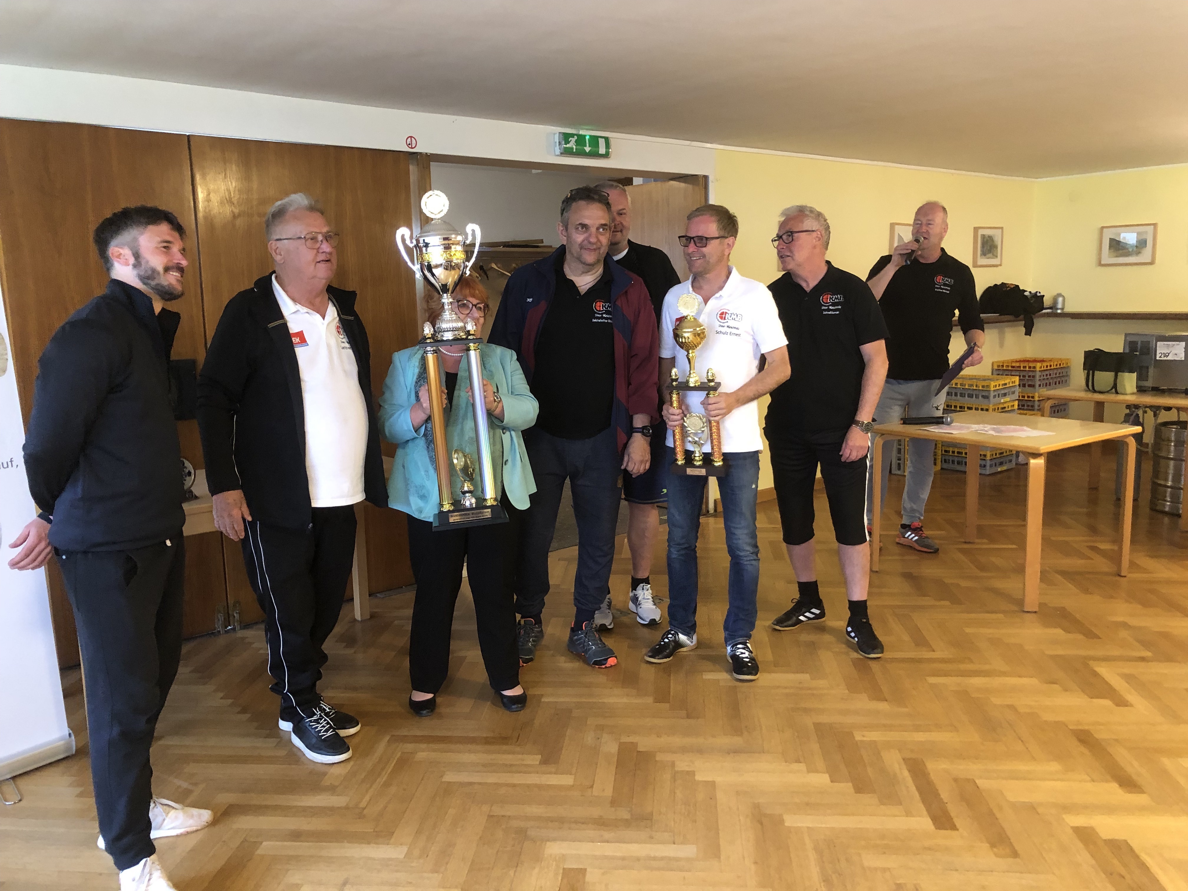 Die Sieger des Turniers - Münichholz 1