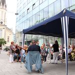 Lesung von RedakteurInnen der Kupfermuckn | Matin-Luther-Platz