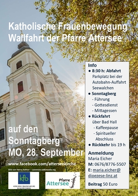 KFB - Wallfahrt der Pfarre Attersee - 28.09.26