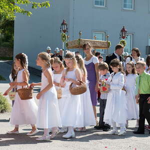 Fronleichnam 2015, Pfarre Neumarkt im Mühlkreis