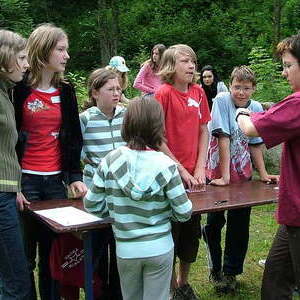 Gleich startet die Rätsel-Rallye...