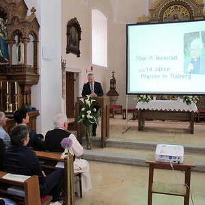 Traberg dankt P.Meinrad