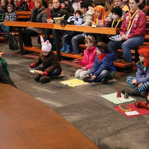 Faschings- Kindermesse und Pfadfinder-Frühschoppen