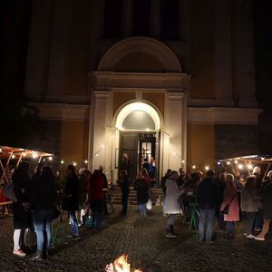 Adventkranzweihe 2022 in St. Quirinus