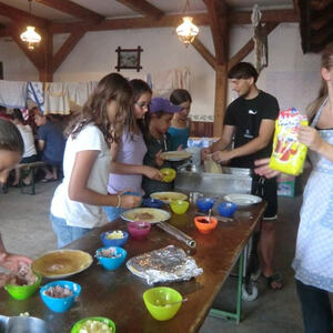 Pfarrhof-Team auf Besuch