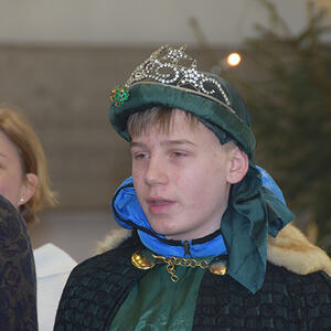 Famiiengottesdienst mit den Sternsingern, 6. Jänner 2017