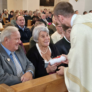 Überreichung der Kerzen