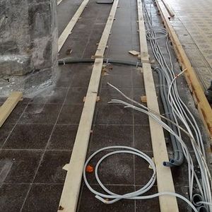 Impressionen vom Bodenverlegen am 04.08.2016