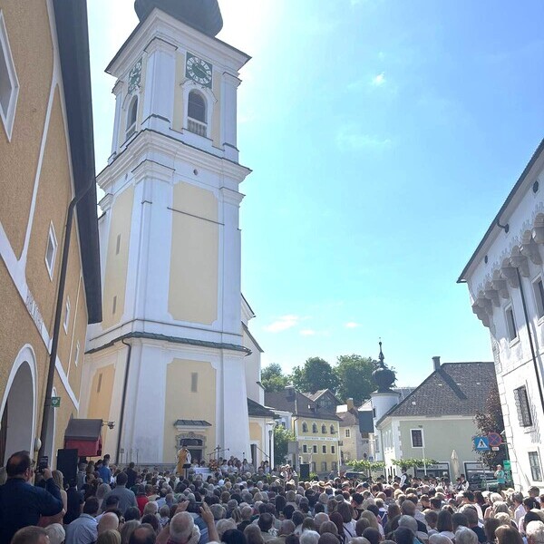 Festmesse Pfarrgründungsfest Pfarre Almtal