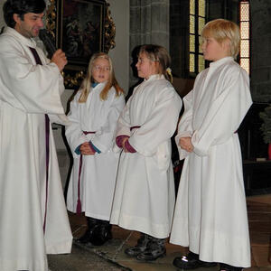 Ministrantenaufnahme