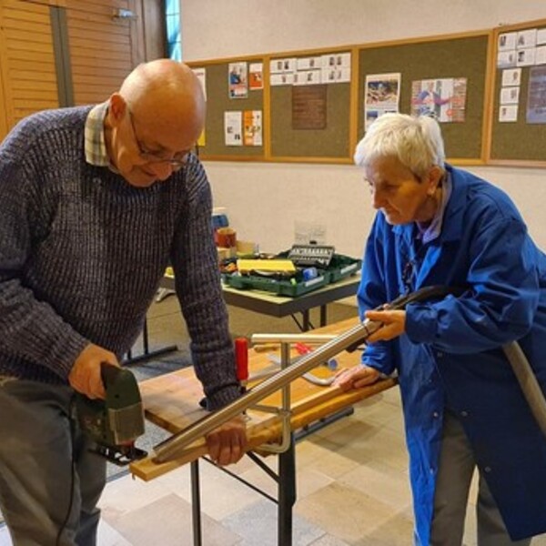 Tischlerarbeiten in Kirchenvorraum