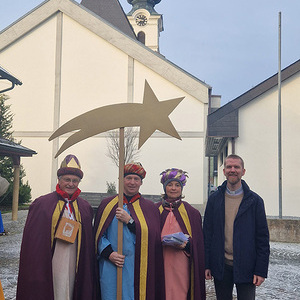 Danke auch an die großen Sternsinger!
