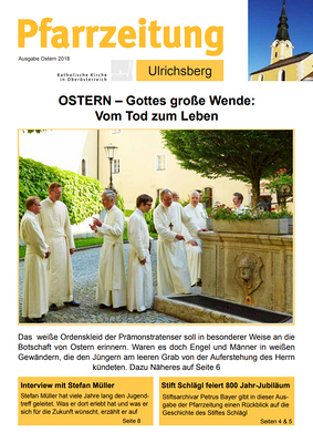 Pfarrzeitung Ostern 2018