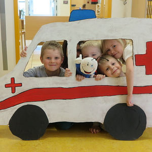 ROKO zu Besuch im Kindergarten