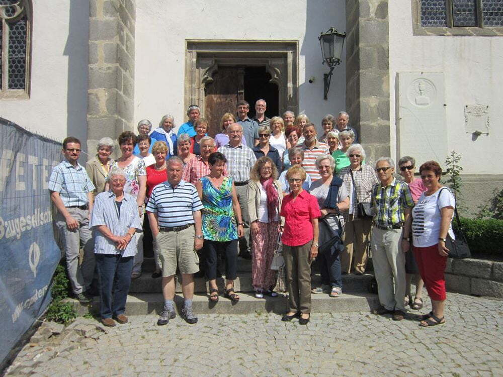 Gruppenbild in Kefermarkt                               