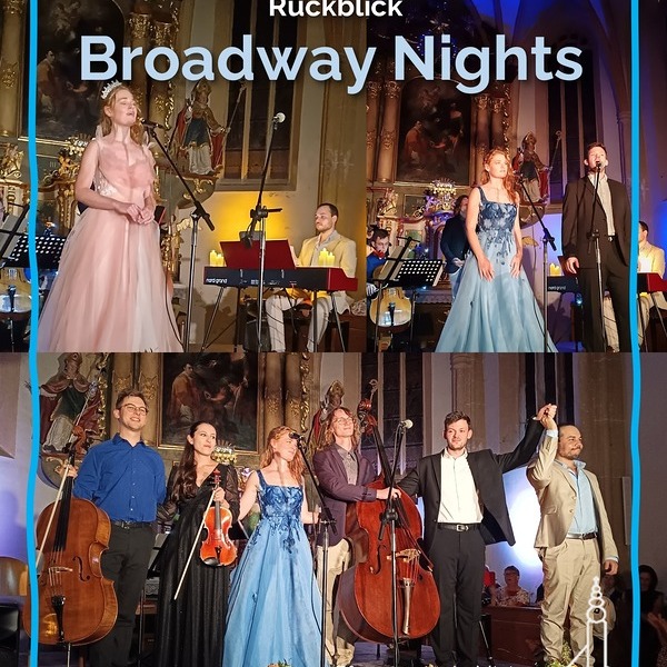 Rückblick Broadway Night mit dem Ensemble Gabriel Romberger