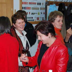 Vortrag von Magdalena Mhina und Helen Ngua 