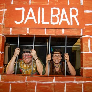 in jail