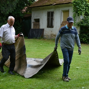 Vorbereitungen für das Pfarrfest