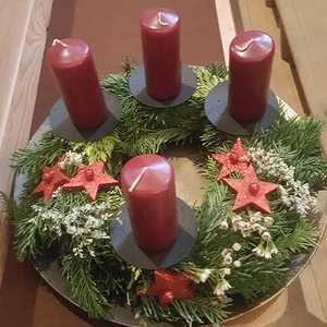 Segnung der Adventkränze