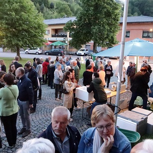 mit dem Musikverein Kleinraming, dem Behamberger Chor 'In ana Dur' und der Michlbauern Rud