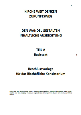 Den Wandel gestalten - Inhaltliche Ausrichtung