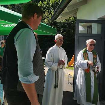 Segnung Clubheim Union Kopfing Sektion Fussball