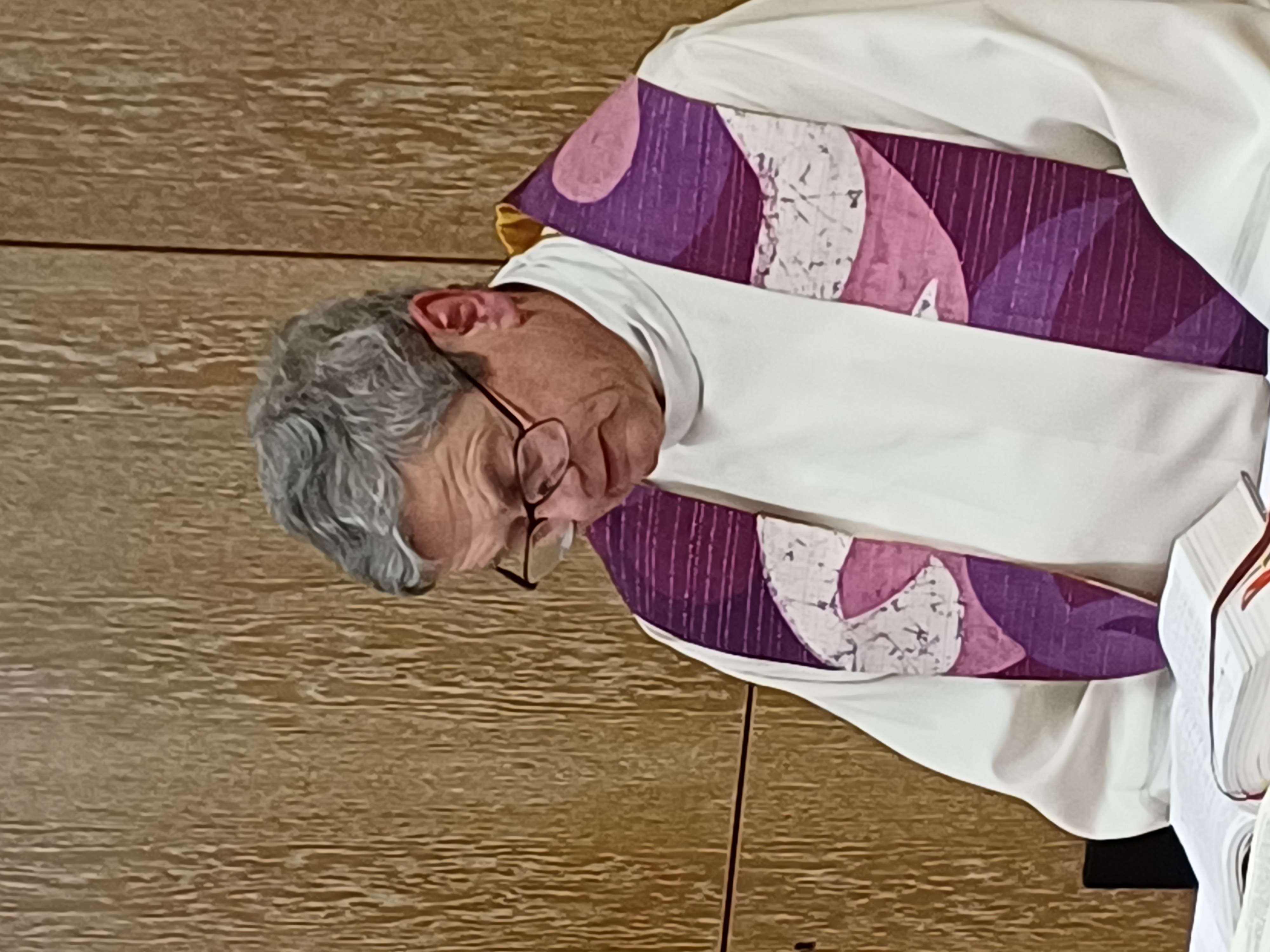 Blindenseelsorger Franz Lindorfer / Blindenpastoral