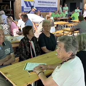 Siedlerverein - Unsere Gerätehalle wurde eingeweiht.