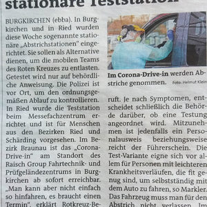 Corona Spaziergang durch Burgkirchen