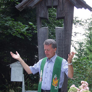 Bergmesse bei Schosser-Hütte