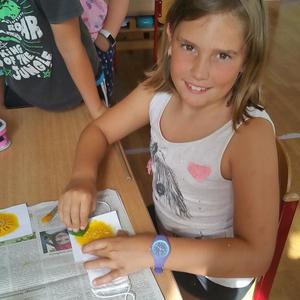 Maskendruck - auf jede Maske eine Sonne