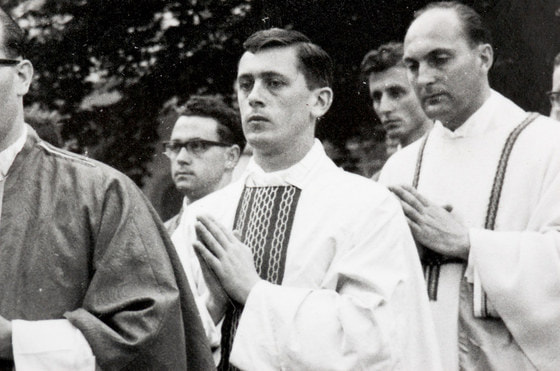 Bischof Ludwog Schwarz_Priesterweihe 1964_Foto: Rupprecht