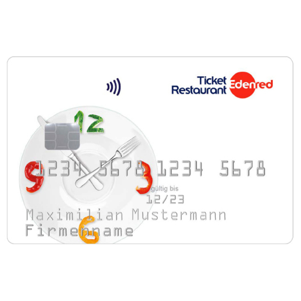 Edenred Restaurantkarte