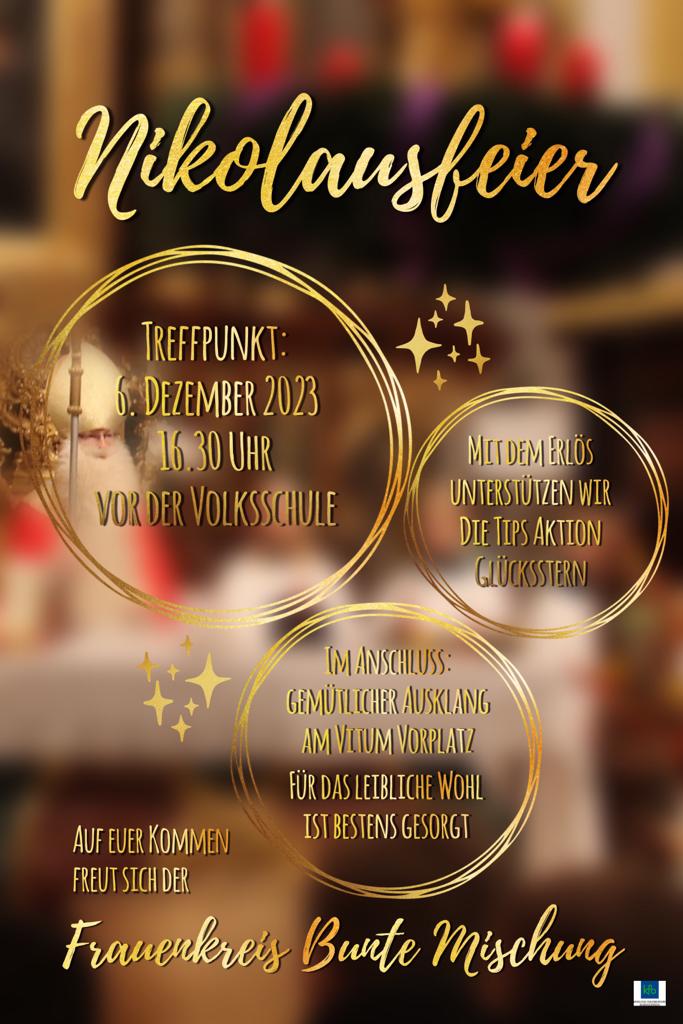 Flyer Nikolausfeier 2023