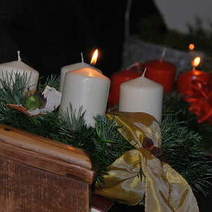 Adventkranzsegnung
