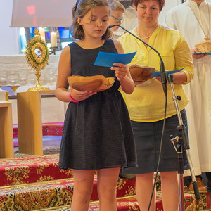 Gottesdienst und Fronleichnamsprozession in Kirchdorf/Krems