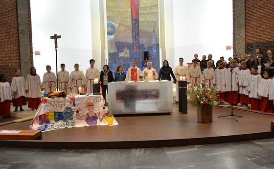 Amtseinführung von Pfarrprovisor Dr. Martin Füreder / ©Pfarre Linz-St.Konrad Amtseinführung von Pfarrprovisor Dr. Martin Füreder