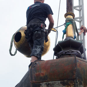 Außenrenovierung der Wallfahrtskirche Hilkering 2016