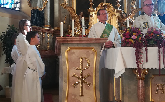 Pfarre St. Agatha feierte '10 Jahre Diakon Ferihumer'