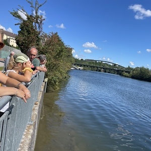 Spaziergang entlang der Traun zur Dreifaltigkeitskirche