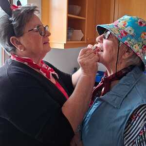 Begegnung im Fasching - Fachteam Caritas Sarleinsbach