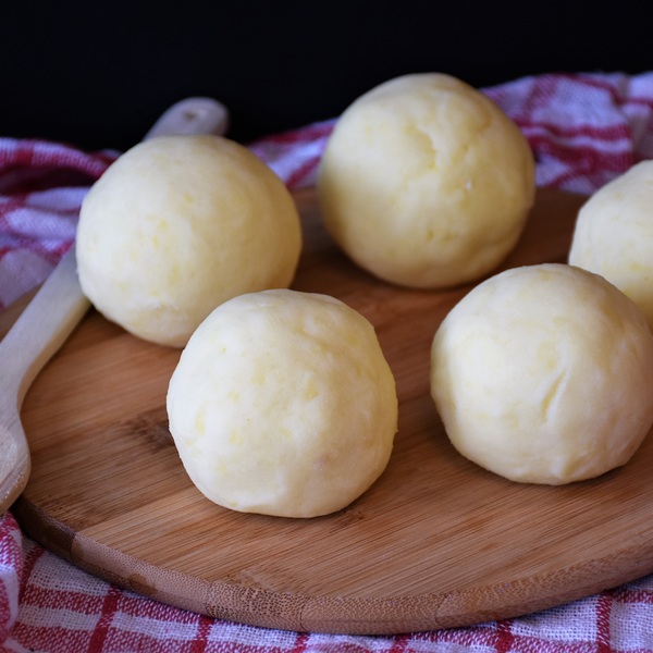 Selbstgemachte Knödel