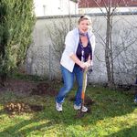 Arbeiten am Familienspielplatz