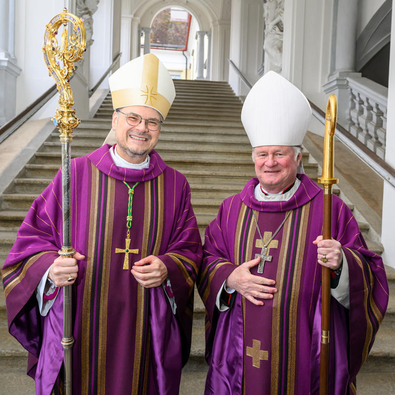 Die Abtbenediktion von H. Klaus Sonnleitner CanReg, Augustiner-Chorherr des Stiftes Sankt Florian, fand am Sonntag, den 16. März 2025, statt. Fotos: Copyright FOTOKERSCHI / Werner Kerschbaummayr.Die Verwendung der Bilder ist im Zusammenhang mit der 