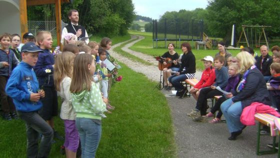 Maiandacht mit Erstkommunionkinder