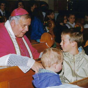 Pfarrvisitation in Weibern (1998)