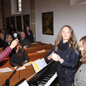 Vorstellung der Firmkandidaten am 13. März 2016